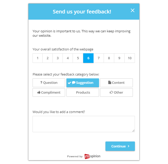 CSAT customer feedback survey