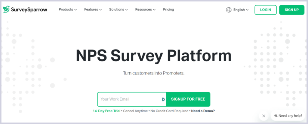 SurveySparrow NPS