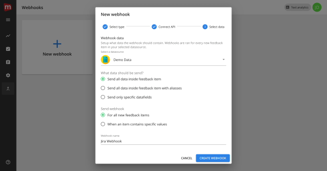 Mopinion: Mopinion integrates with Atlassian’s issue tracking tool JIRA - Which data JIRA